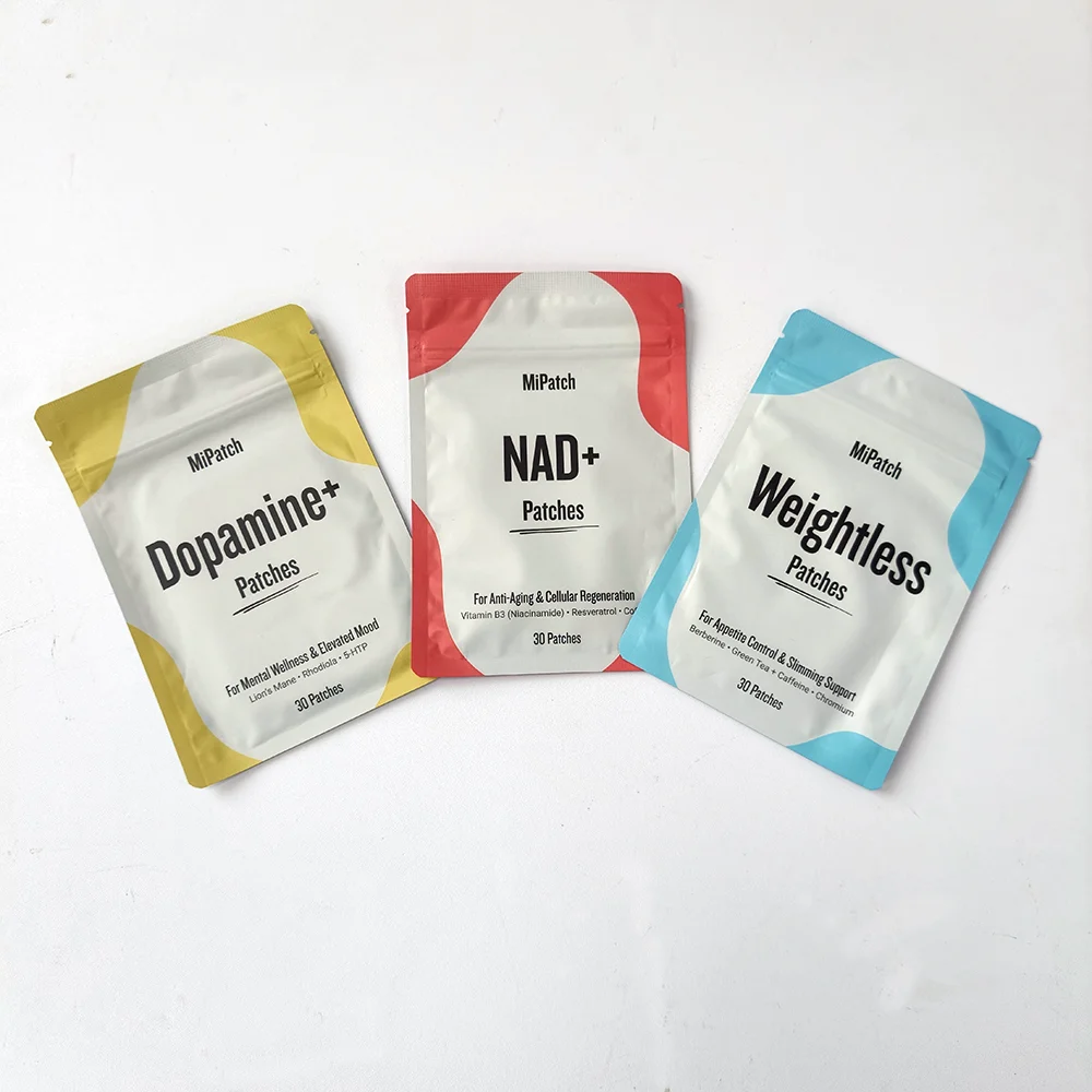 OEM Health Supplement Day Supply NAD+ Patch for Energy & Healthy Aging Transdermal Topical Patch CE Certified