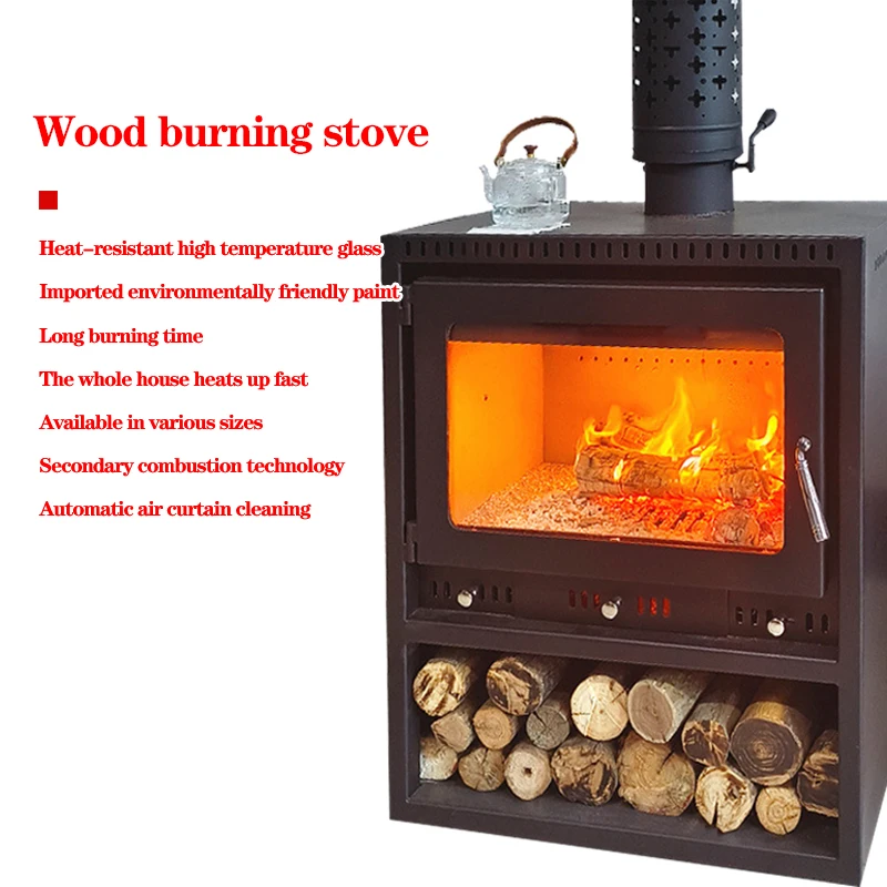 European Standard Secondary Combustion Technology Stoves Wood Burning