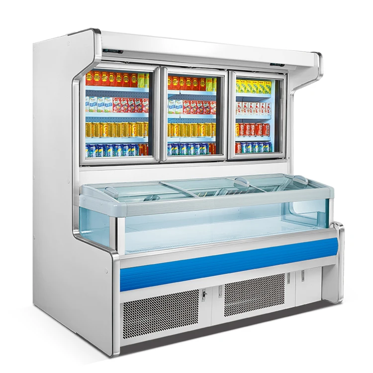 Commercial Buffet Built in Seafood Ice Display Table