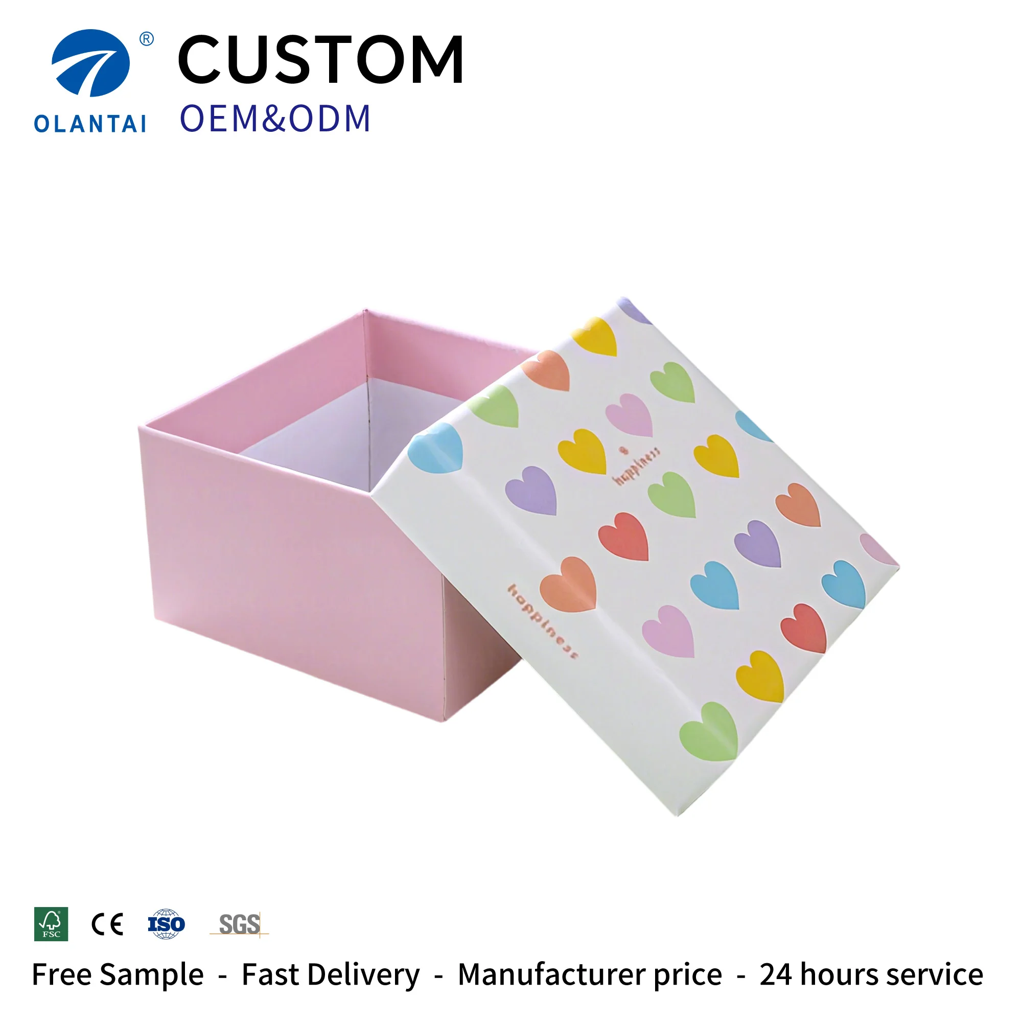 Garment Gift Box with Flexographic Printing Matte Finish Customizable Art Paper Mailing Box with Die Cuts