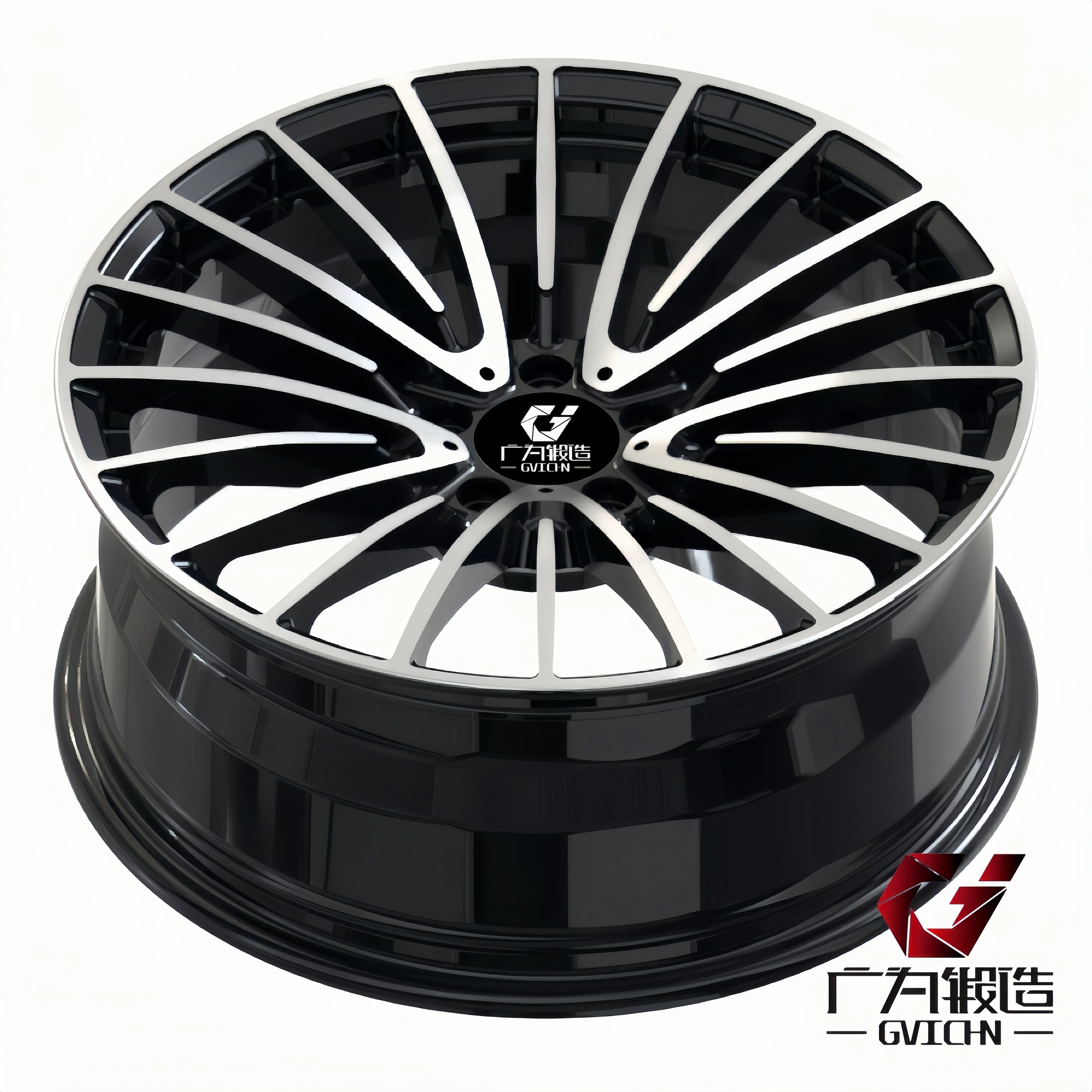 GVICHN Custom 16 17 18 19 20 21 inch Forged 6061Alloy Wheel Rim 5x112 5x114.3 5x120 Concave Passenger Car Wheel for Benz BMW