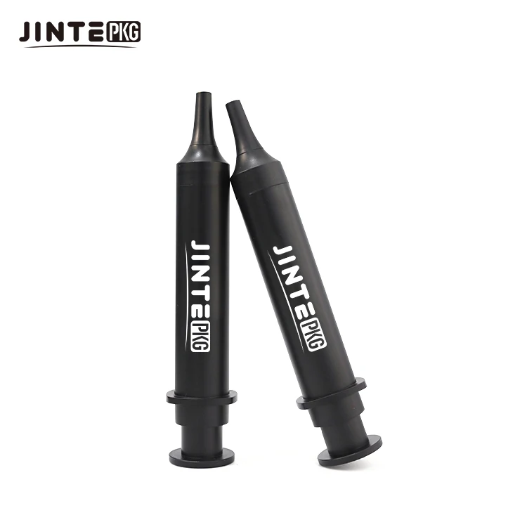 Cosmetic Syringe Skincare Essential Eye Cream Black Serum Gel Packaging Syringe