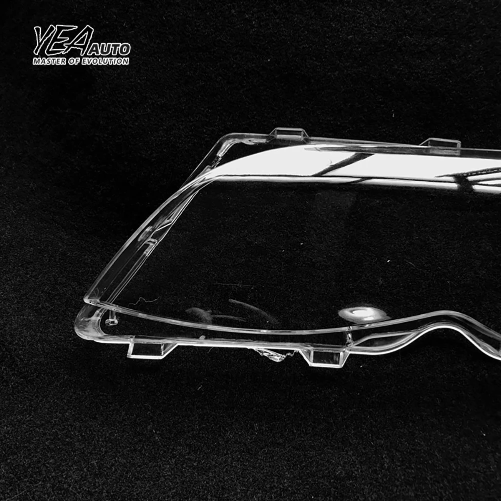 product yea auto car headlight cover lens glass pc lampshade for bmw 3 series e46 318i 320i headlamp shade lens cover 2002 2004-37