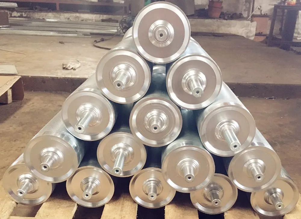 60Mm Dia Galvanized Steel Conveyor Roller