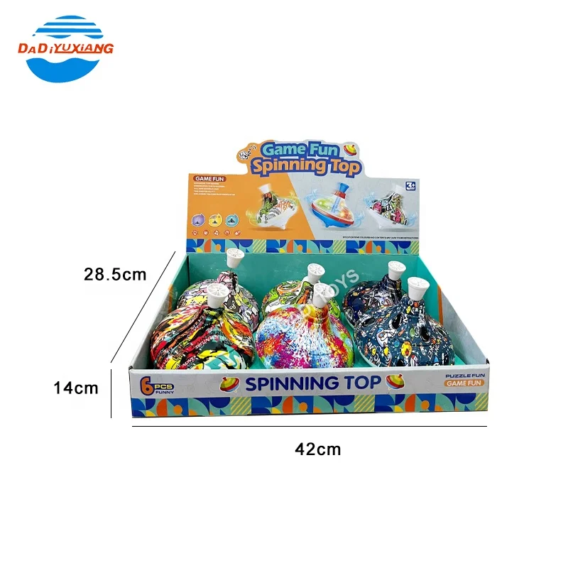 Детский пластиковый гироскоп