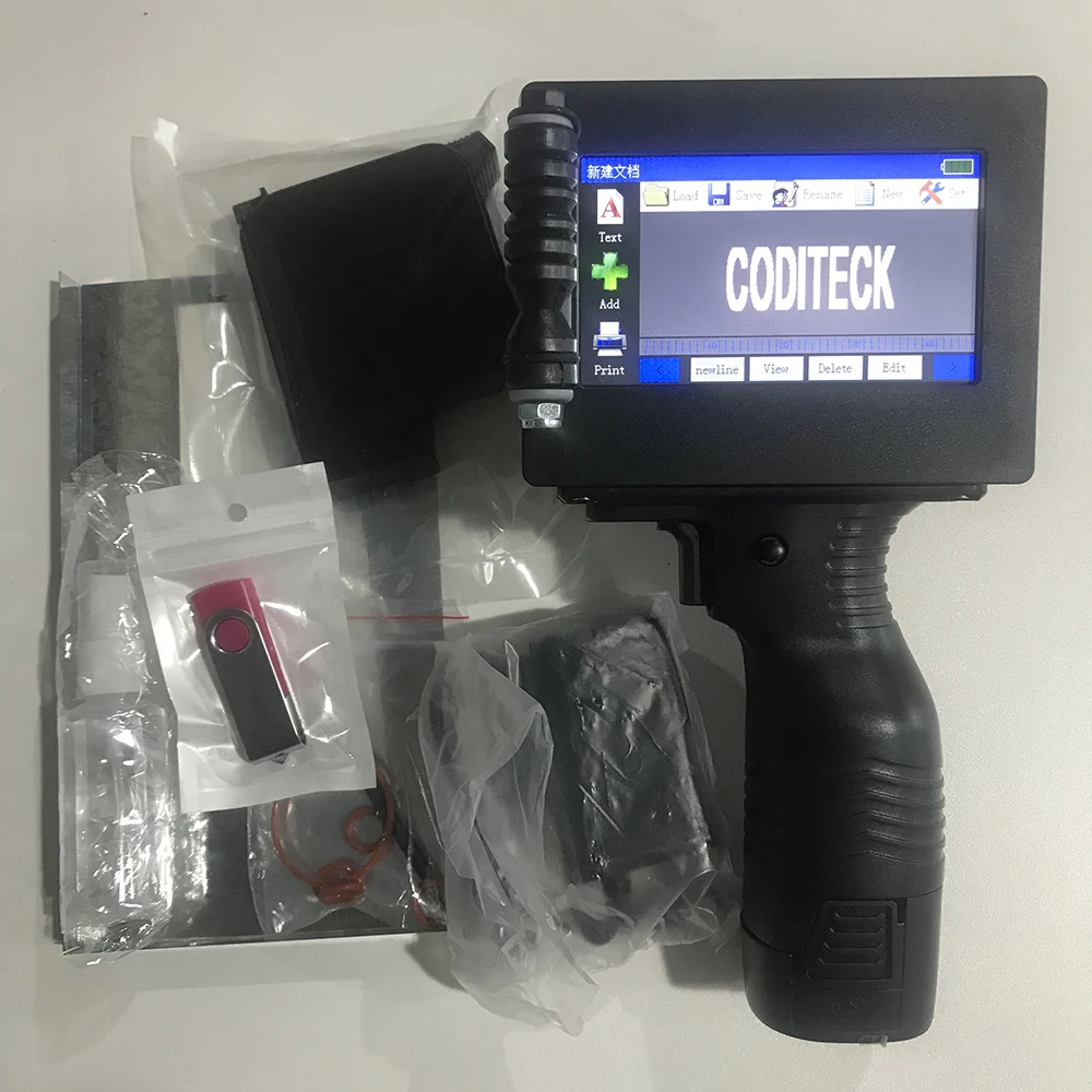 Портативный ручной струйный принтер Coditeck 25,4 мм