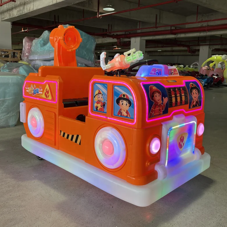 Красочные Развлечения для использования в помещении и на улице пожарная машина для детей и взрослых горячая распродажа