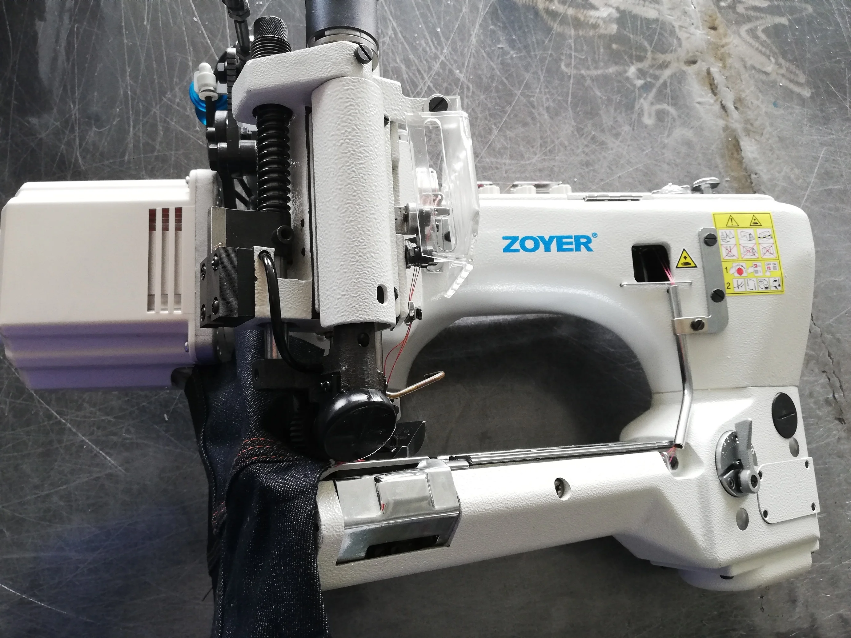 ZY35800D High-Speed Denim Jeans Machine - Automatic & Durable