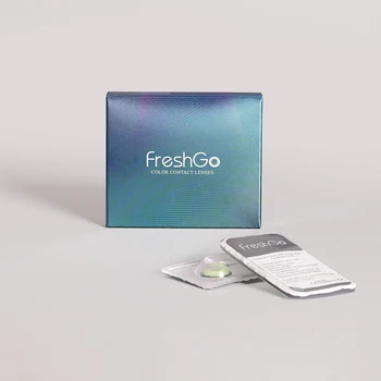 Free Freshgo 3 Tone Colored Contact Lenses Paper Box Contact Lens ...