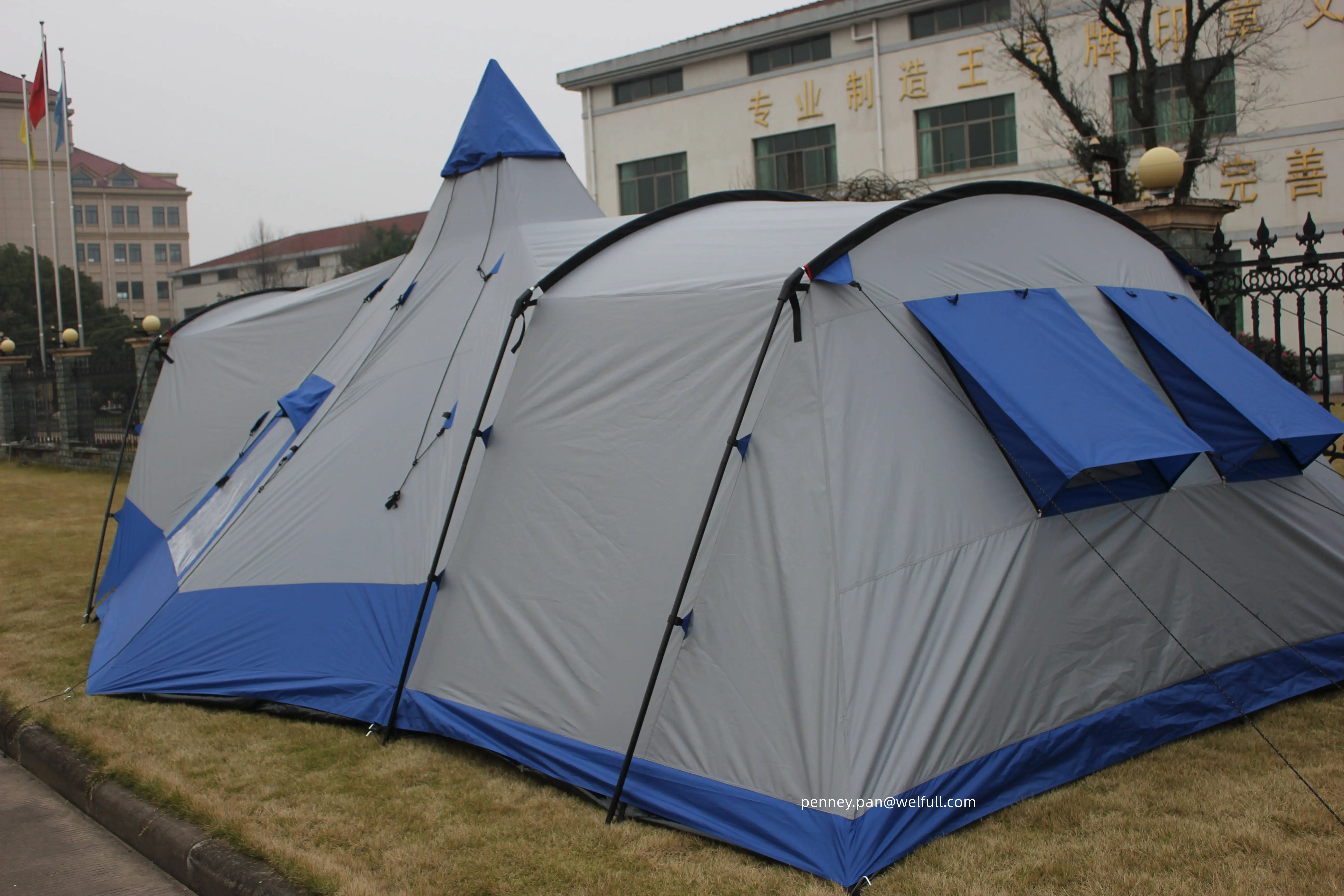 Big Tower Tunnel 10 Person Tent Aldi Tunnel Family Teepee Castle Tent