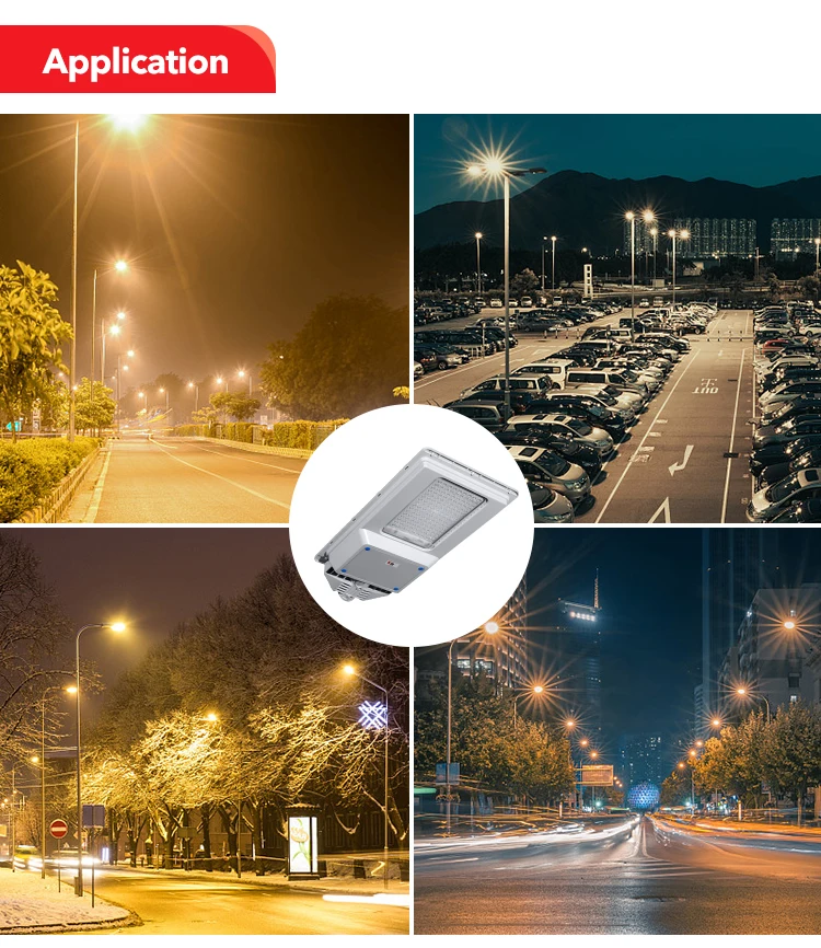 Integrated Ip65 Induction 180w 300w Solar Led Street Lamp Energy Saving