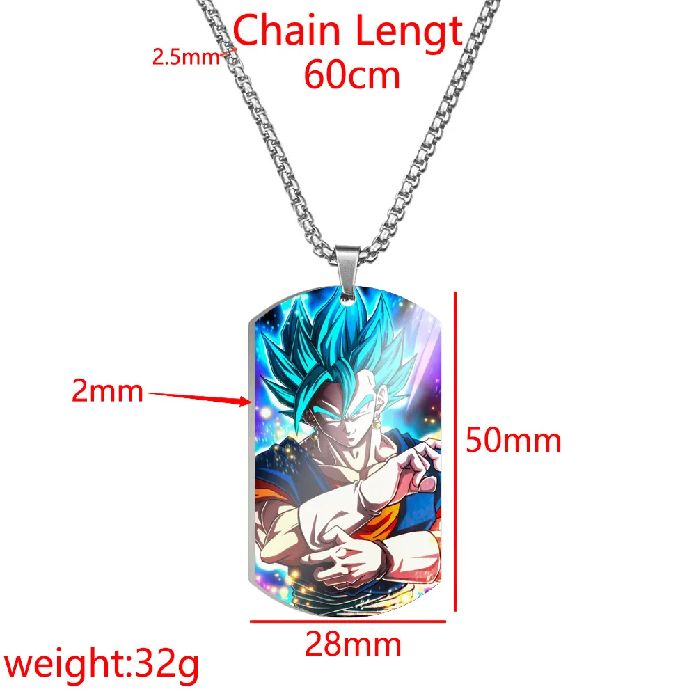 Necklace Dragon Ball Z Dog Accessories Dragon Ball Z Pet Tag