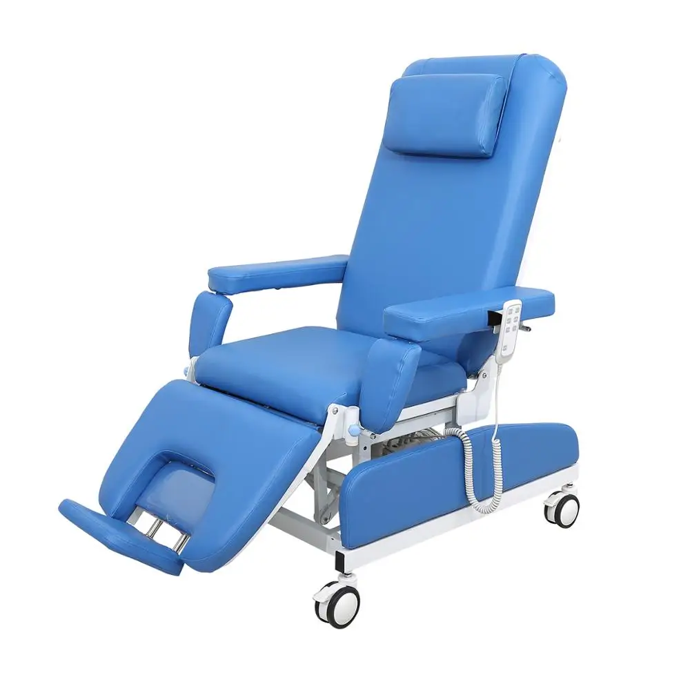 Больничный донору. Кресла для клиники. Сидения для клиники. Электрическое кресло для диализа SKE-132, производство компании Jiangsu saika.