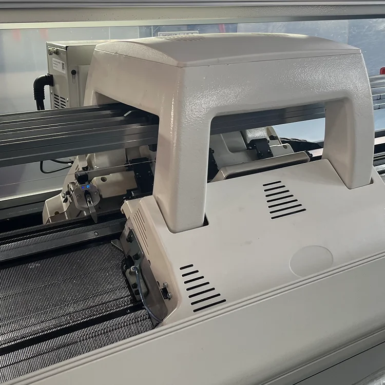 Fully Automatic Three System Flat Kids Sweater Knitting Machine