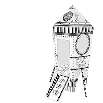 教育子供ロケット着色絵画おもちゃdiy落書き Buy 高品質落書き Diy落書きおもちゃ 絵のおもちゃ Product On Alibaba Com