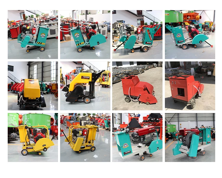High Frequency Ring Saw Road Cutter 380V Concrete and Asphalt Pavement Cutting 20-30m/h Crawler Road Cutting Machine details