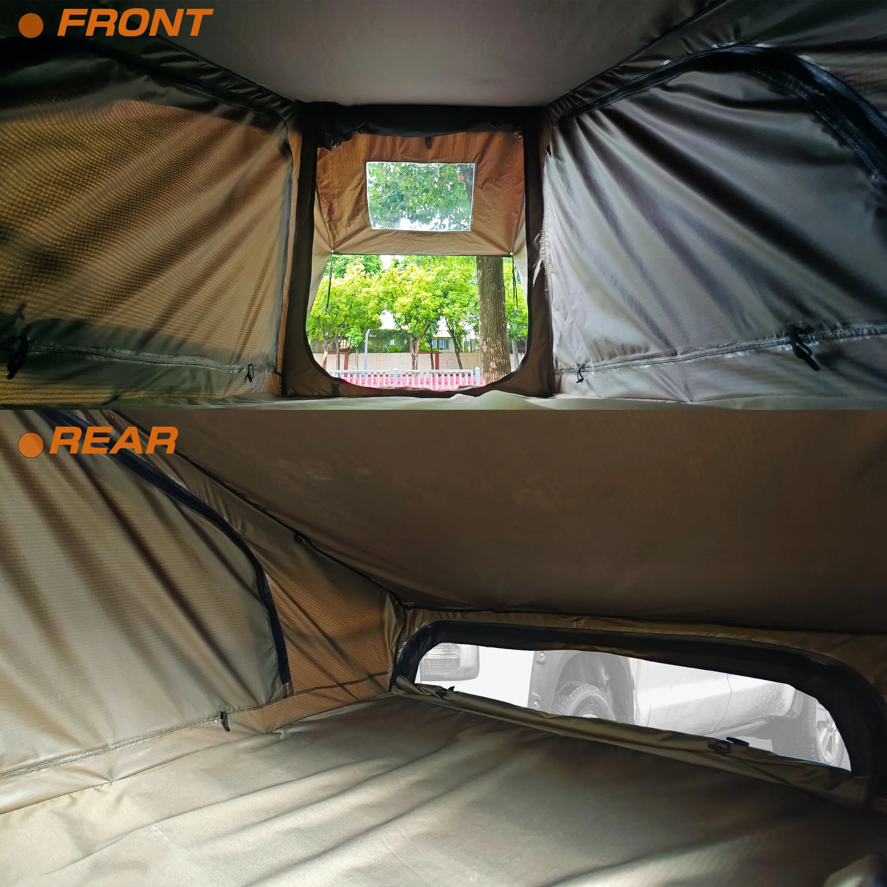 2023 New Custom Triangle Roof Top Tent Super Light Rooftop Outdoor