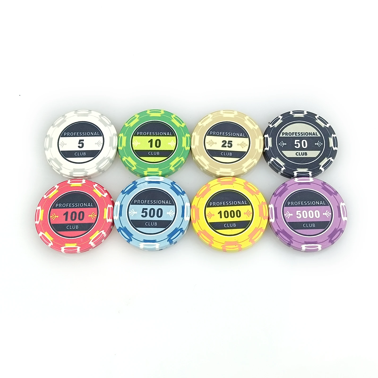 Source Classic ept chips 39mm and 10g of ceramic custom poker chips professional factory Poker on