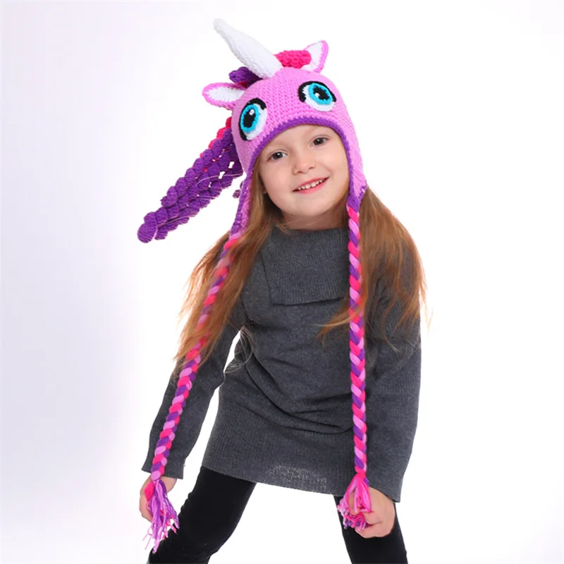 Bonnet Tricote Fait Main Pour Enfants 4 A 8 Ans Motif Licorne Dessin Anime Collection Hiver N638 Buy Chapeau D Hiver Femmes Adultes Tricote Chapeau D Hiver Personnalise Hiver Chapeau Chaud Product On Alibaba Com