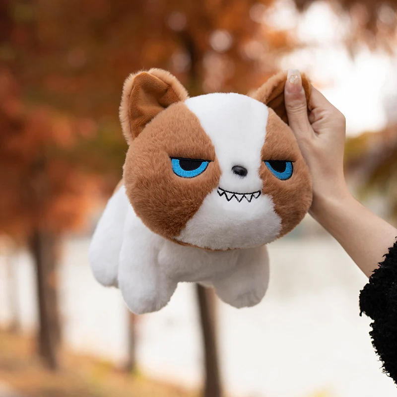 New Design Inch Cartoon Cat Soft Plush Grumpy Anime Doll Funny Animal  Plush Toys for Kids