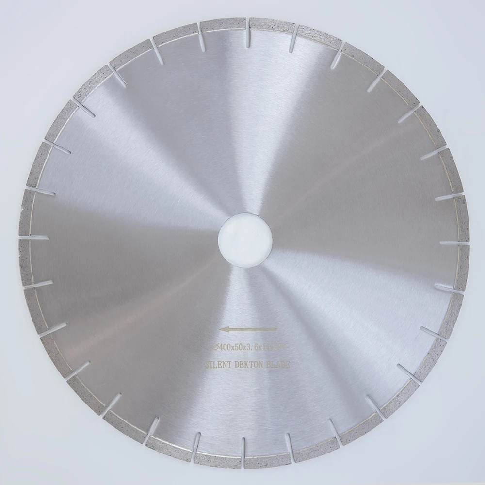 Professional Manufacturer Saw Blades 400mm Silent Dekton Blades Cutting