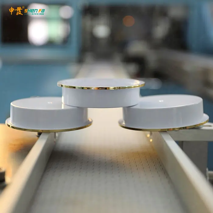 6Kw 3Ph Glass Jars Automatic Hot Stamping Machine