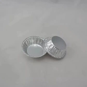 TIA YB19 Home Baking Enthusiasts Crimped Mini Egg Tart Foil Cup Textured Tart Shell Mold Heat Resistant Foil Baking Cup
