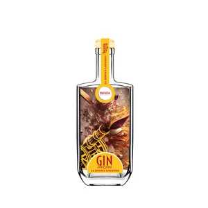 Factory Direct Sale Low Price 70Cl Gin Glass Bottle 42% Alcohol Content Industrial Spirits Spices MAFALDA PASSION SPIRIT 6