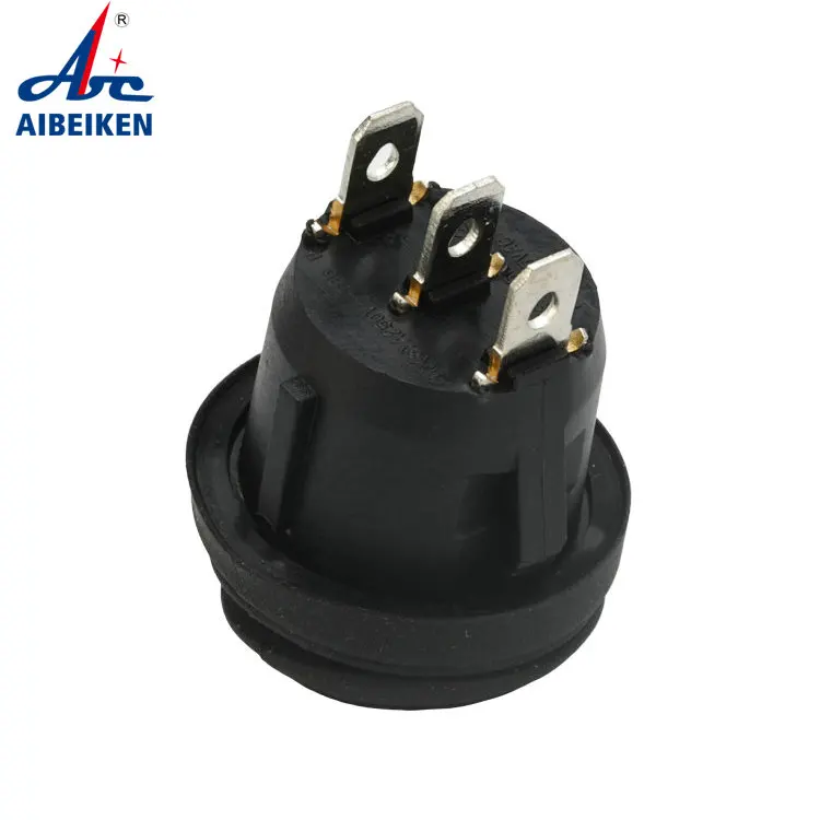 High Quality Factory Price Round Rocker Switch on Off on 3 Position Waterproof Rocker Switch