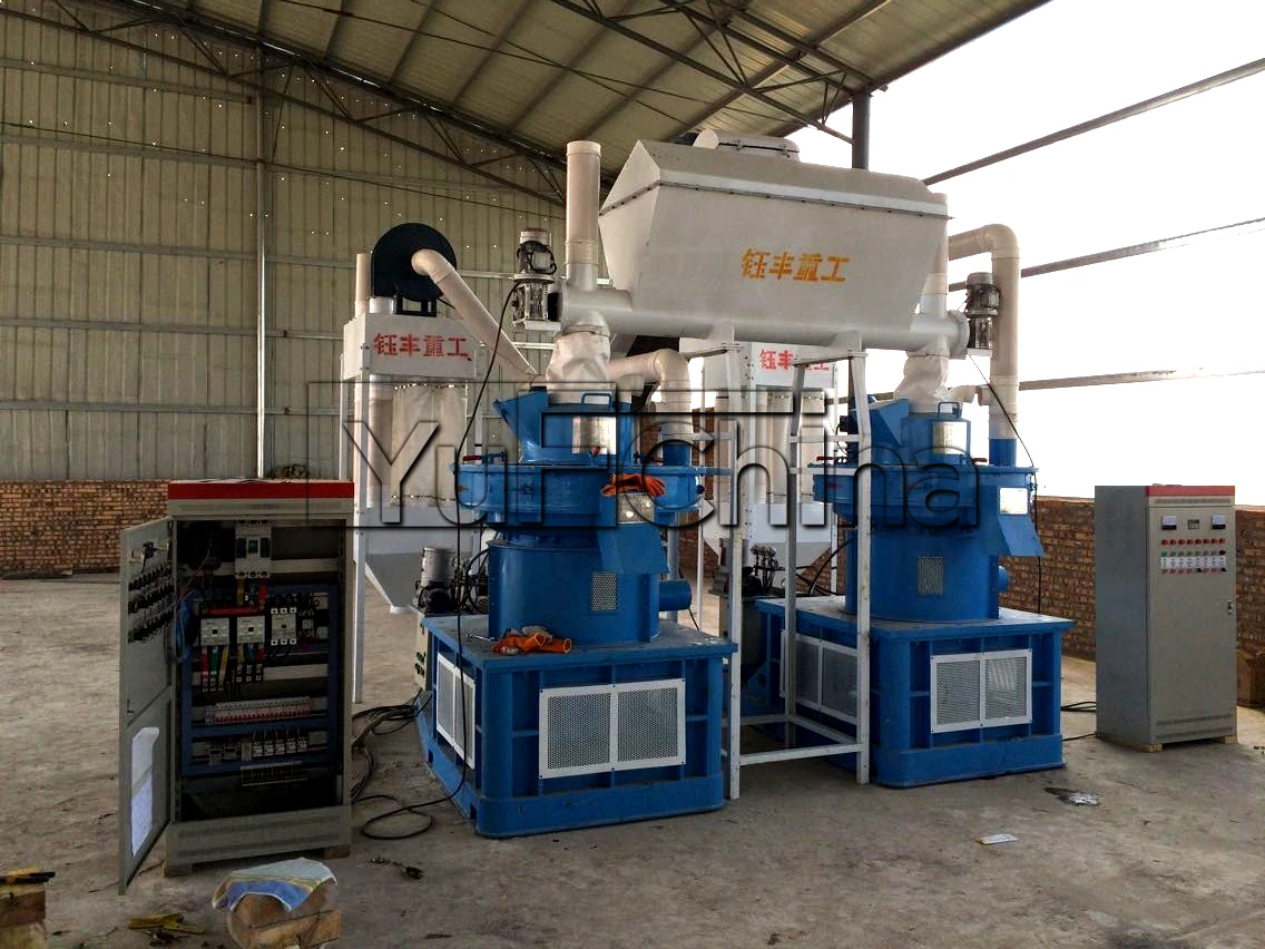 wood pellet production line