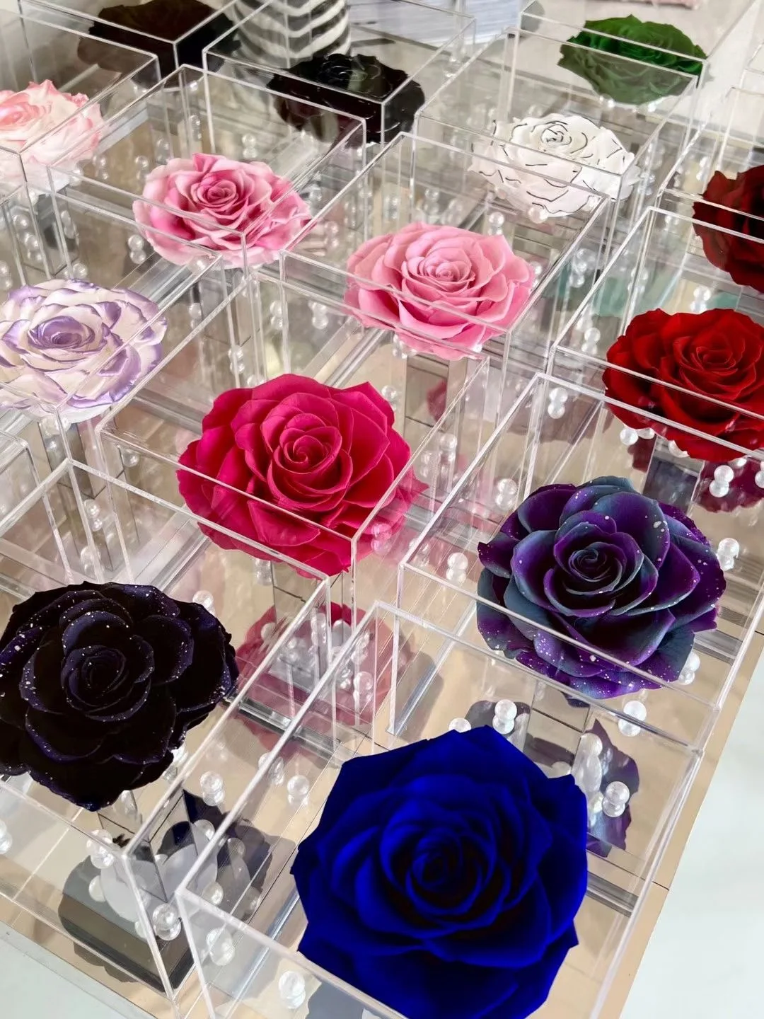 Ecofriendly 2023 New Idea Real Touch Dried Long Life Stabilized Flower