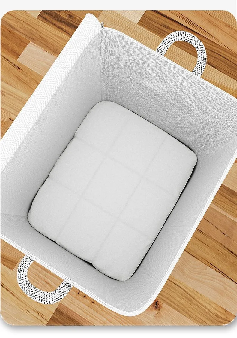 Large Capacity Household Quilt Storage Bag Clothes Quilt Storage Bag Moving Living Room Bedroom Quilt Sorting Storage Basket