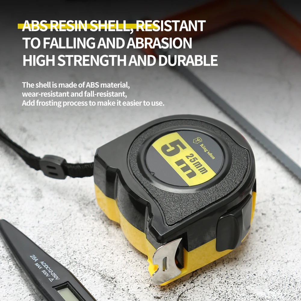 Kingsdun Digital Body Tape Measuring with logo Custom Mini Waterproof Smart Custom Steel Measuring Tape