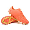 Orange Firm Ground Cleats