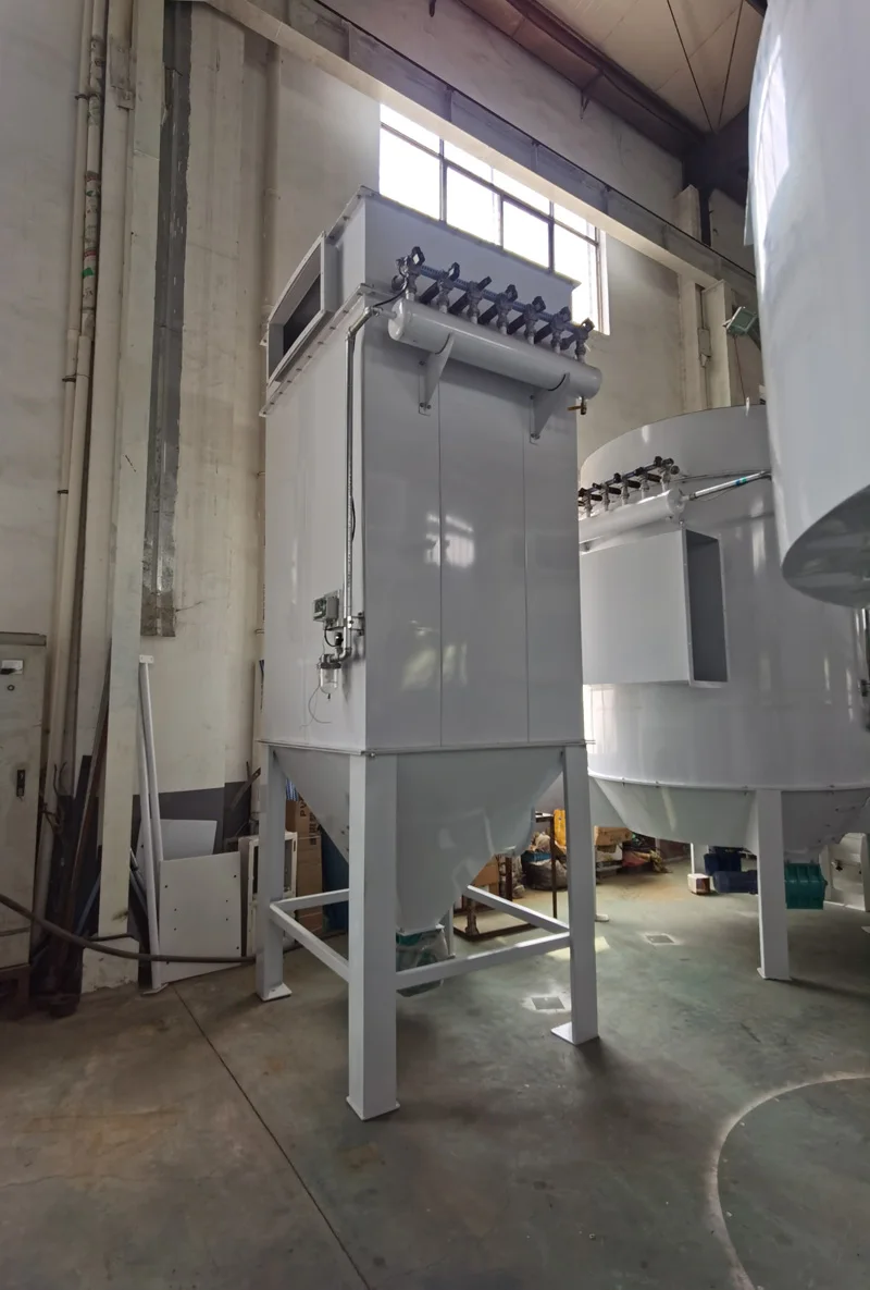 Wheat Flour Mill Jet Filter Dust Collector Baghouse Pulse Jet Air Dust Filters Low Pressure Jet Filter
