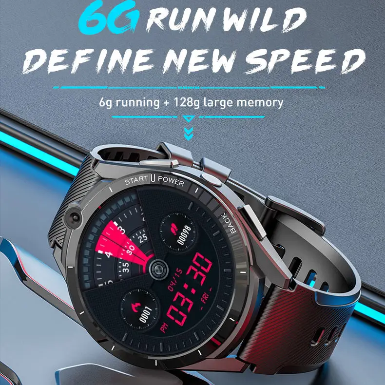 LEMF0 LEM16 GPS Smartwatch - 1.6-Inch Screen, 1800mah Battery