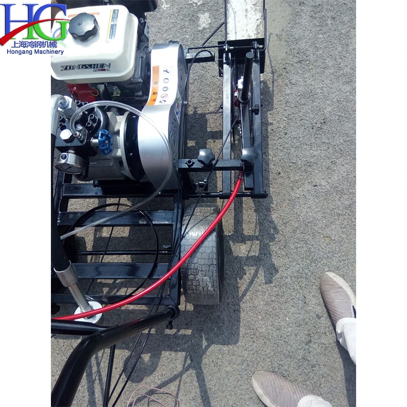 Plastic Runway Marking Machine Double Machine Cold Spraying Marking Equipment Soccer Field 5cm Marking Line Painting Machine