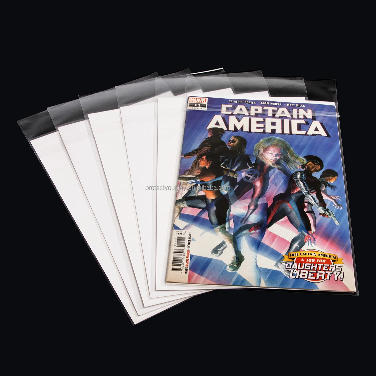 Resealable Comic Book Bags - Custom Sleeves for Collection Resealable Comic Book Bags - Custom Sleeves for Collection