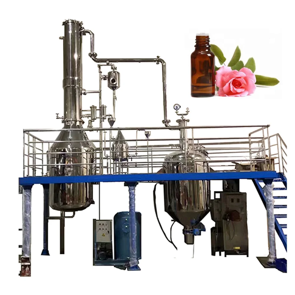 Essential oil steam distillation plant фото 59