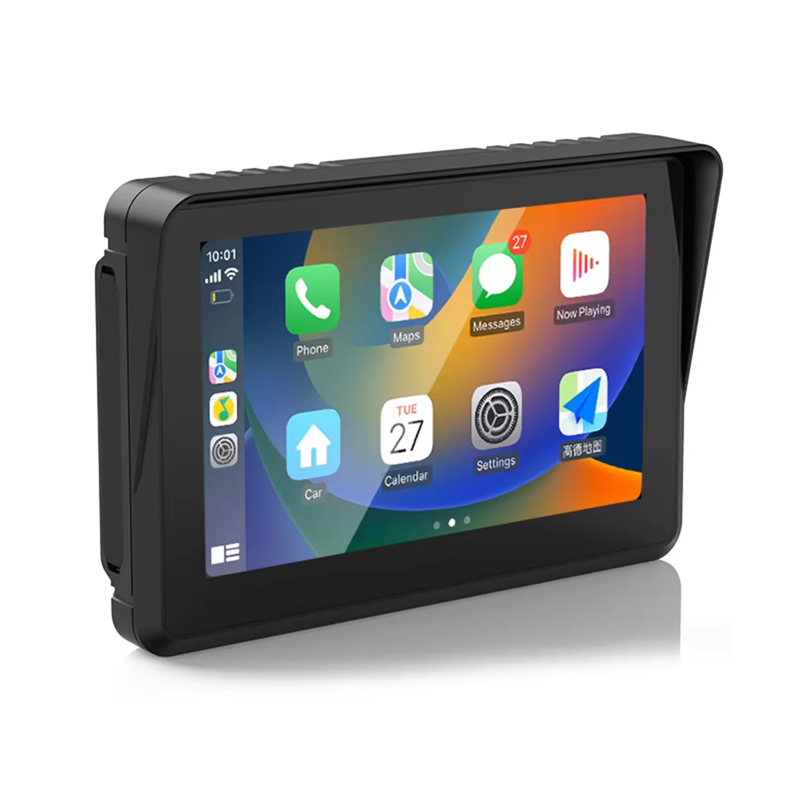 Q5S 5インチバイクGPSナビ 無線CarPlay & Android Auto対応