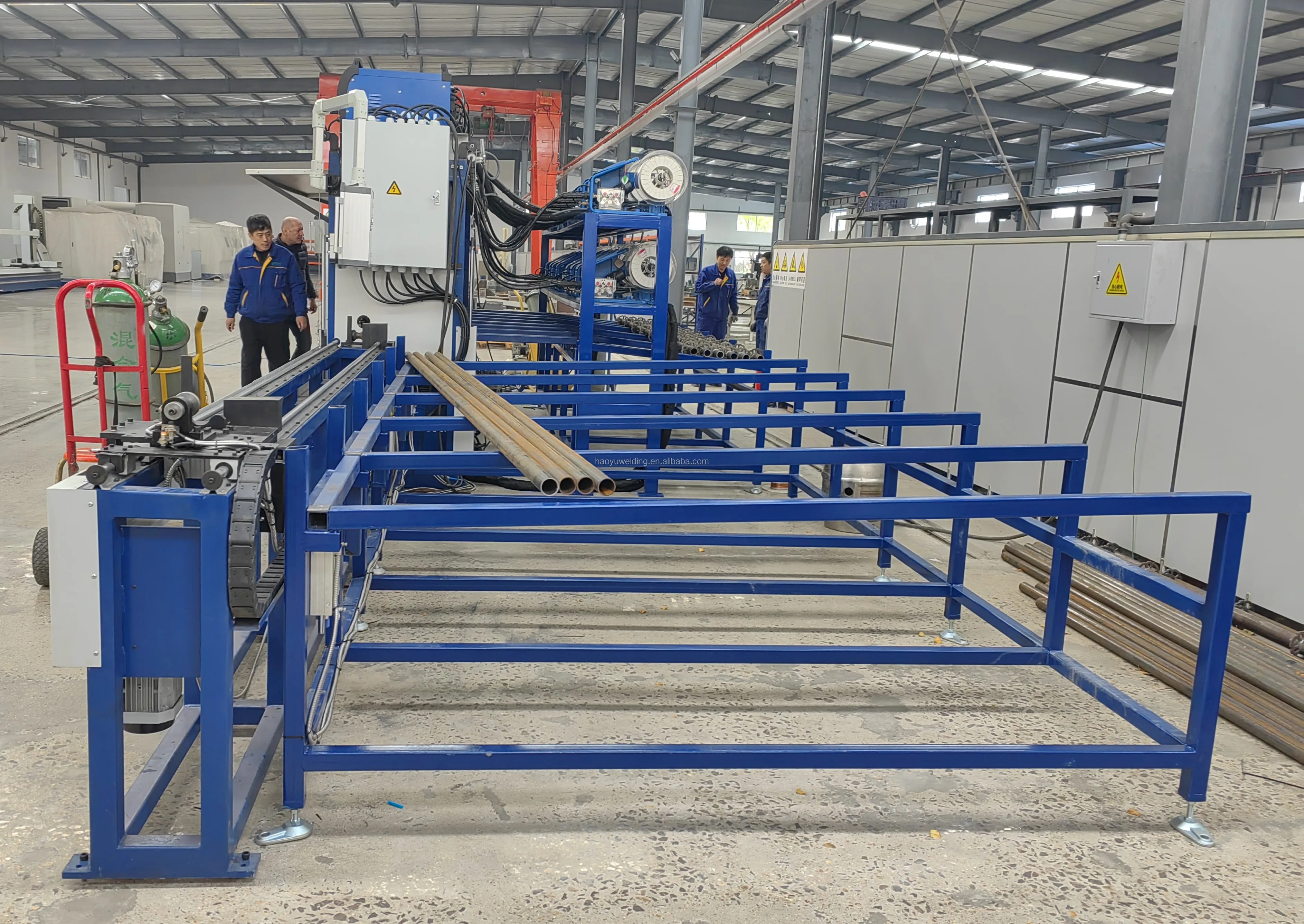 Scaffolding Ringlock Automatic Welding Machine Automatic Rosette Welding Machine