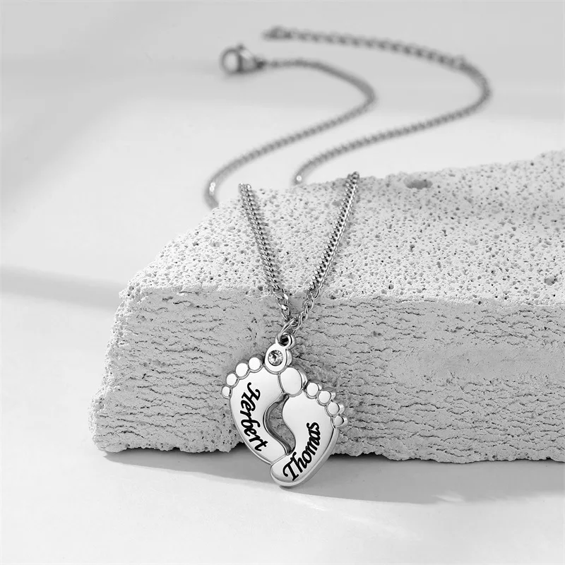 Baby Feet Necklace