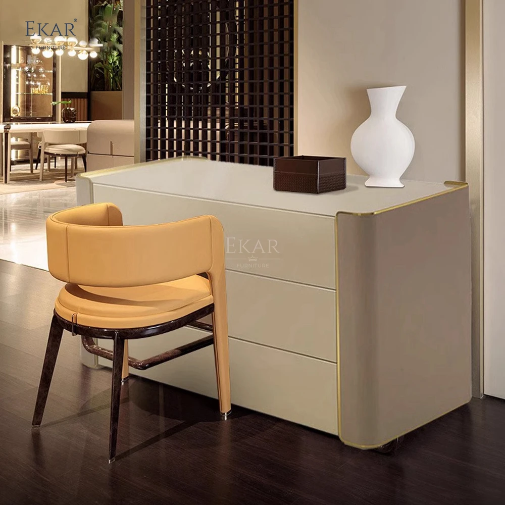 product ekar furniture french design table with drawer modern furniture bedroom living room drawer chest-65