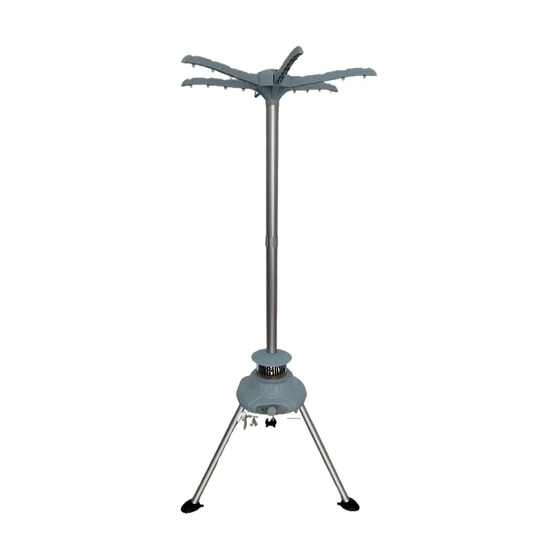 1000 W Mini Portable Electric Clothes Dryer with Hot Air Drying Rack  Plastic National Home Appliance for Household Car RV Use