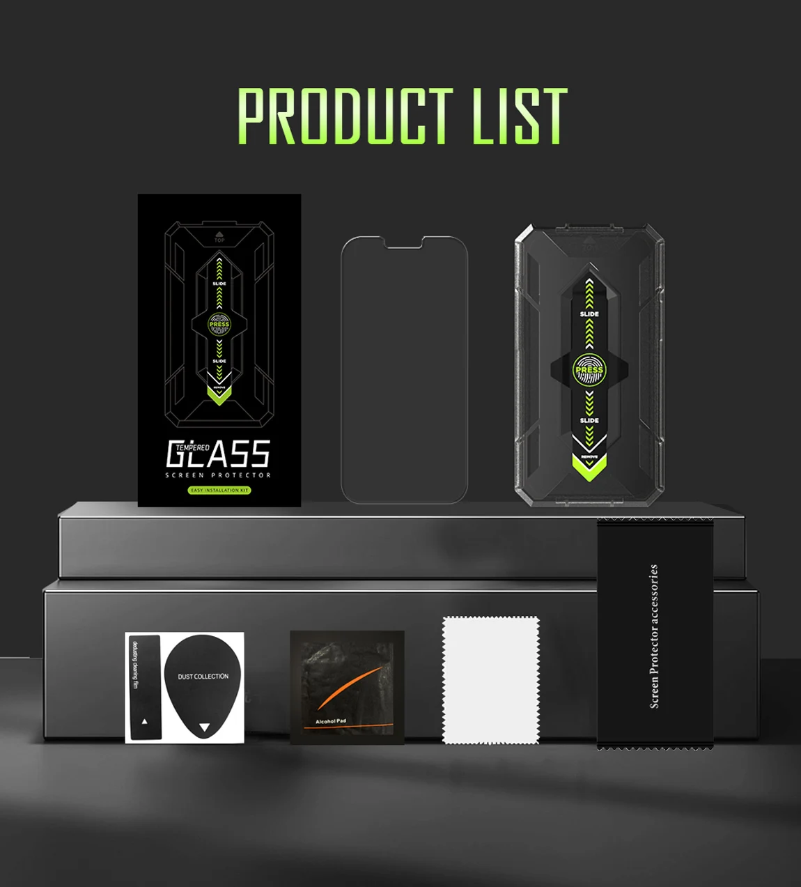 Film De Protection Verre Trempé Anti-espion Pour IPhone - Modèles 14 à 6 - Transparent - Anti-rayures Et Anti-chocs