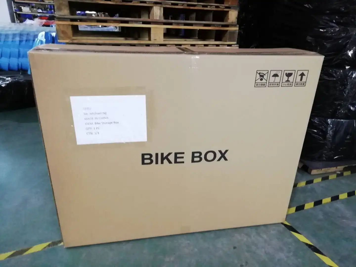 Bike Travel Case Hard Shell Bicycle Loading Box Road Bike Mountain Bike Universal Wheel Shipping