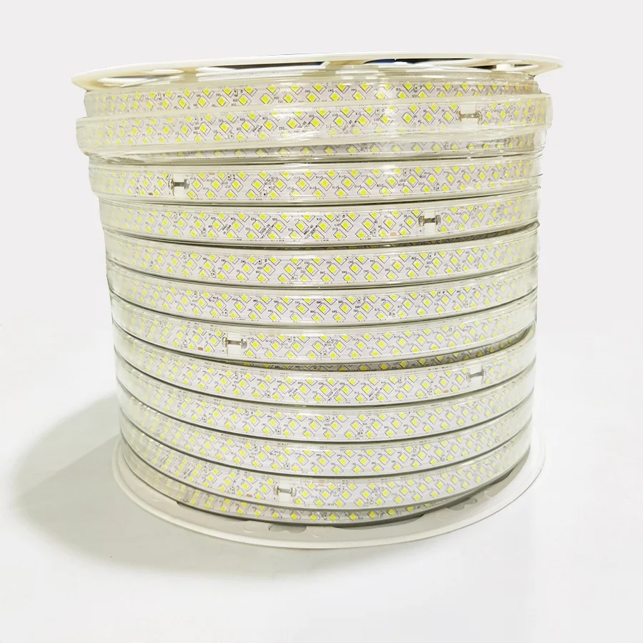 Уличная подводная Светодиодная лента IP68, 24 В, 220 В, 230 В, 5050 rgb
