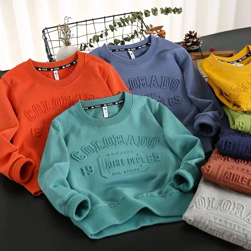 custom embossed sweatshirt