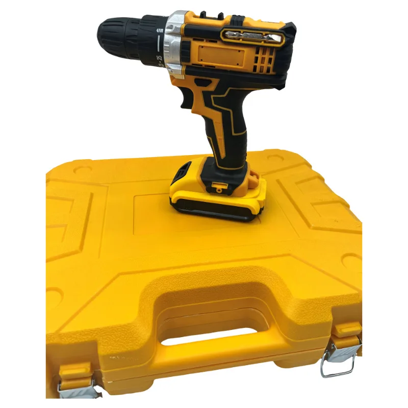 21V Cordless Drill Brushless Motor Keyless Chuck Lithium Battery Compact Design Industrial DIY Tool 3
