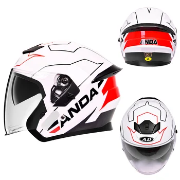 High-Tech Unisex ABS Modular AD Helmets for Adults New Half Face Motorcycle and Cycling Head Guard Direct From Factory